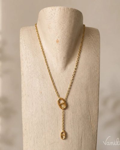 Collier coulissant maille marine