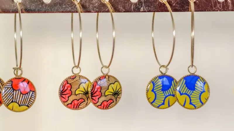 Boucles wax rouge