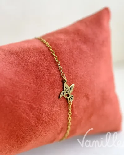Bracelet Colibri Doré