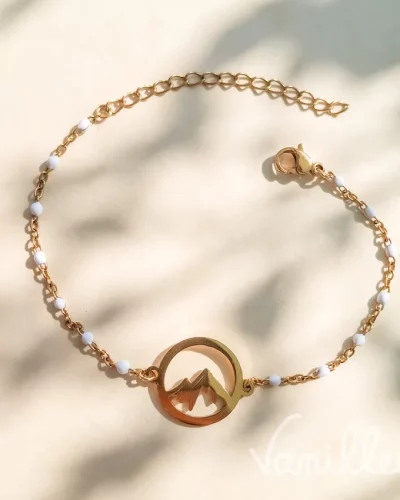 Bracelet SOMMET – Paysage de montagne