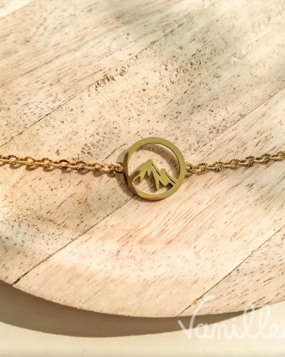 Bracelet SOMMET – Paysage de montagne