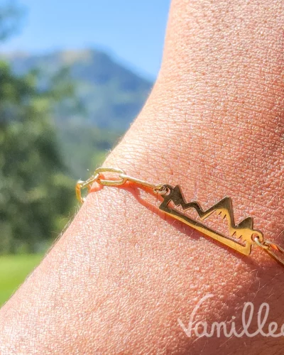 Bracelet chaîne de montagnes ALTITUDE