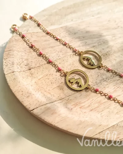 Bracelet SOMMET – Paysage de montagne