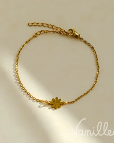 Bracelet Fleur Marguerite – Daisy 🌼