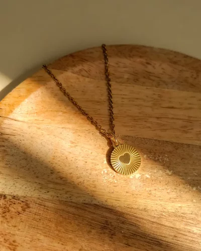 Collier Cœur Rayonnant ☀️ | STELLA