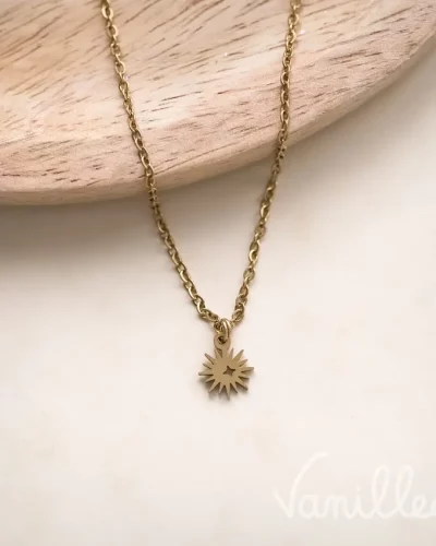 Collier Soleil minimaliste – Hélios