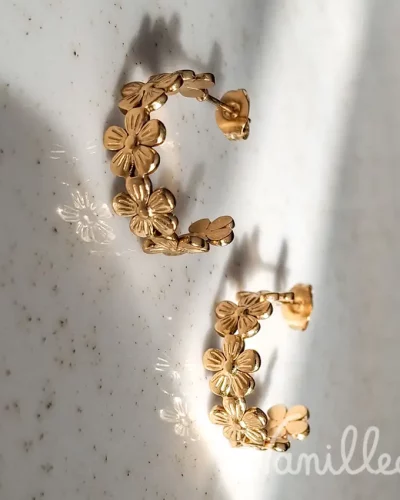 Créoles Mini Fleurs 🌸