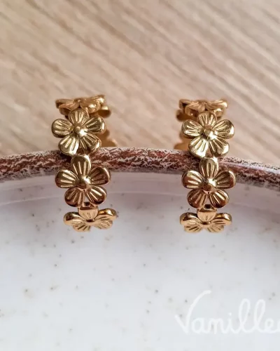 Créoles Mini Fleurs 🌸