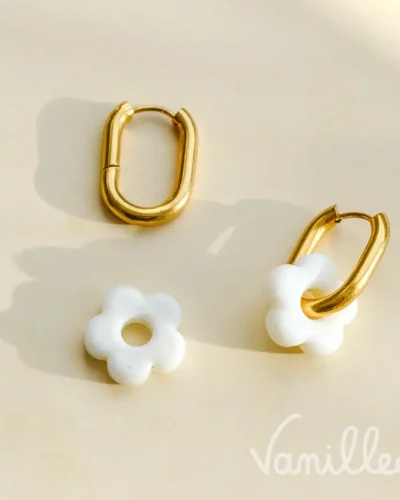 Boucles fleurs FIORELLA