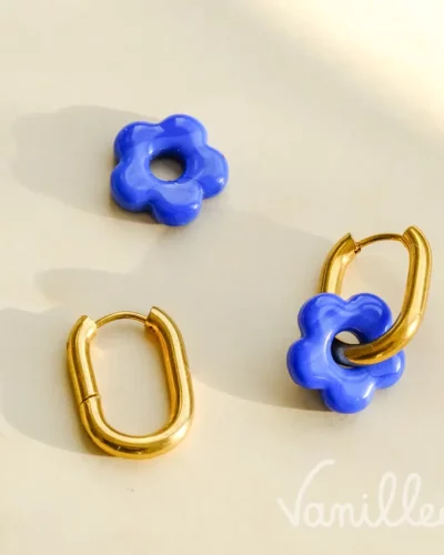 Boucles fleurs FIORELLA