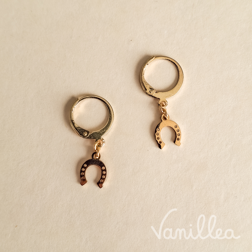 Dormeuses Vanillea et fermoirs de boucles d'oreilles