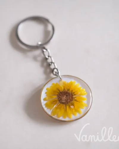Porte-clés camomille des teinturiers 🌼