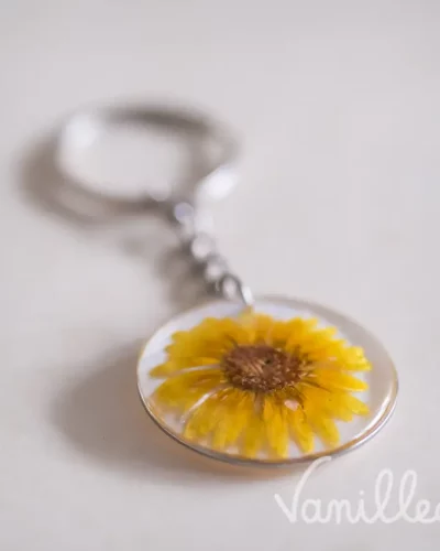 Porte-clés camomille des teinturiers 🌼