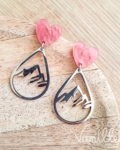 🌸 Boucles Cœur des Sommets