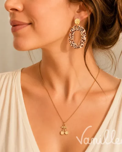 Boucles Léopard Beige 🐆