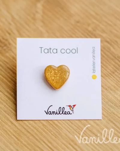 💛 Pin’s cœur Tata cool